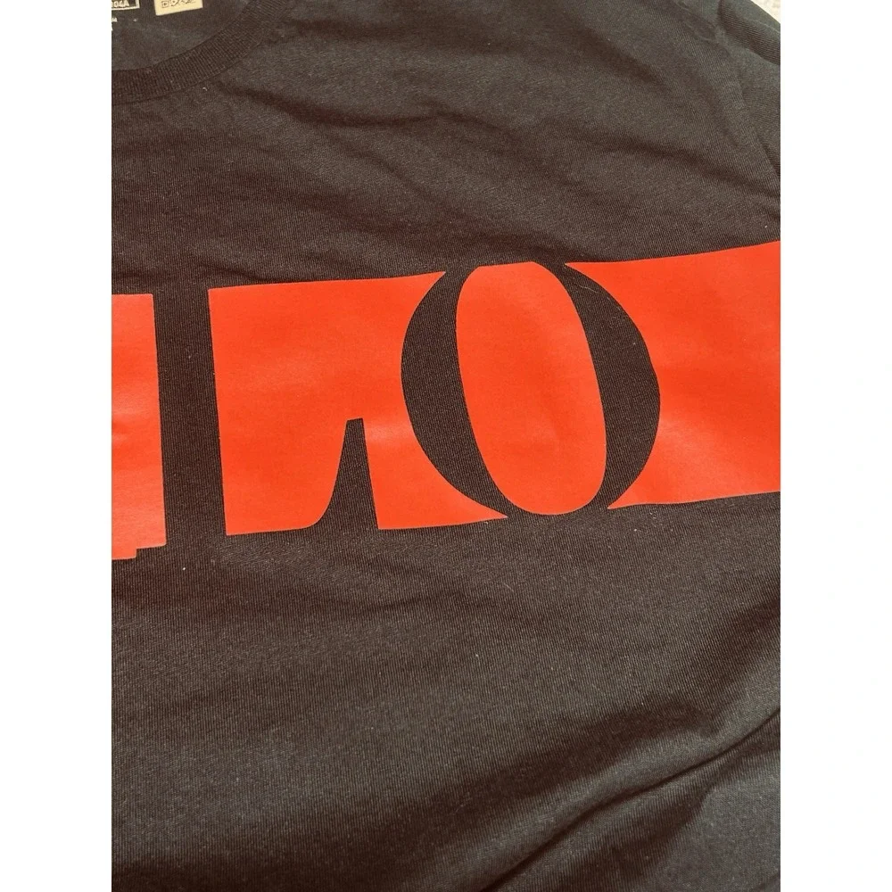 Polo Ralph Lauren Men's XL Long Sleeve Graphic Logo Tee Black Red Pristine EUC
